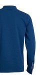 Polo Shirt дълъг ръкав с джоб тип филетка ПЕТРОЛ 