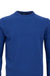 Мъжки пуловер вълна обло бие ДЕНИМ SLIM FIT № L Мъжки пуловер вълна обло бие ДЕНИМ SLIM FIT № L