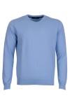 Мъжки пуловер V бие с кашмир СВЕТЛОСИН SLIM FIT № M