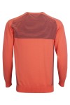 Мъжки пуловер обло бие с рипсени детайли ПАПАЯ SLIM FIT № M