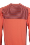 Мъжки пуловер обло бие с рипсени детайли ПАПАЯ SLIM FIT № M
