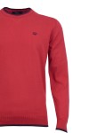 Мъжки пуловер с контрасни кантове ДИНЯ SLIM FIT № L Мъжки пуловер с контрасни кантове ДИНЯ SLIM FIT № L