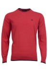 Мъжки пуловер с контрасни кантове ДИНЯ SLIM FIT № L Мъжки пуловер с контрасни кантове ДИНЯ SLIM FIT № L