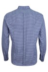 Мъжка риза ситно каре БЯЛО И ДЕНИМ 100 % памук SLIM FIT № L