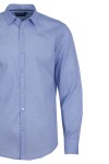 Мъжка риза C1 СТРУКТУРА БЯЛО И СИНЬО SLIM FIT № M