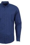 Мъжка риза C1А с фалта ТЪМНОСИНЯ SLIM FIT № M
