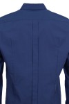 Мъжка риза C1А с фалта ТЪМНОСИНЯ SLIM FIT № M