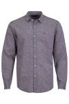 Мъжка риза дълъг ръкав ЛЕН БЕЖОВА SLIM FIT № M