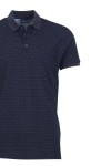 Polo Shirt с плетена яка и маншети дигитален принт НЕБЕ ЧЕРНА Polo Shirt с плетена яка и маншети дигитален принт НЕБЕ ЧЕРНА