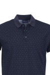 Polo Shirt с плетена яка и маншети дигитален принт НЕБЕ ЧЕРНА Polo Shirt с плетена яка и маншети дигитален принт НЕБЕ ЧЕРНА