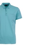 Polo Shirt с плетена яка и джоб филетка АКВА classic XXL