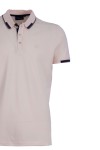 Polo Shirt с плетена яка и маншети интарзия ПЕРЛА 