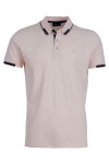 Polo Shirt с плетена яка и маншети интарзия ПЕРЛА 