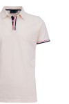 Polo Shirt с плетени канони и маншети райе ПЕРЛА 