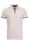Polo Shirt с плетени канони и маншети райе ПЕРЛА 