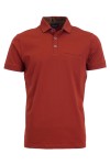 Polo Shirt с паспел от алкантара и джоб с филетки БРИК 