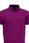 Polo Shirt с паспел от алкантара и джоб с филетки ОРХИДЕЯ slim fit M