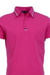 Polo Shirt с интарзионна лента ЦИКЛАМА 