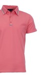 Polo Shirt с интарзионна лента КОРАЛ 