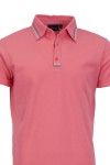Polo Shirt с интарзионна лента КОРАЛ 