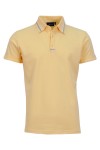 Polo Shirt с интарзионна лента ЖЪЛТ 