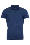 Polo Shirt с яка от допънителен плат РАЙЕ ДЕНИМ И ИНДИГО slim fit M