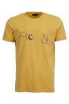 Мъжка тениска MOON ЗЛАТО slim fit M