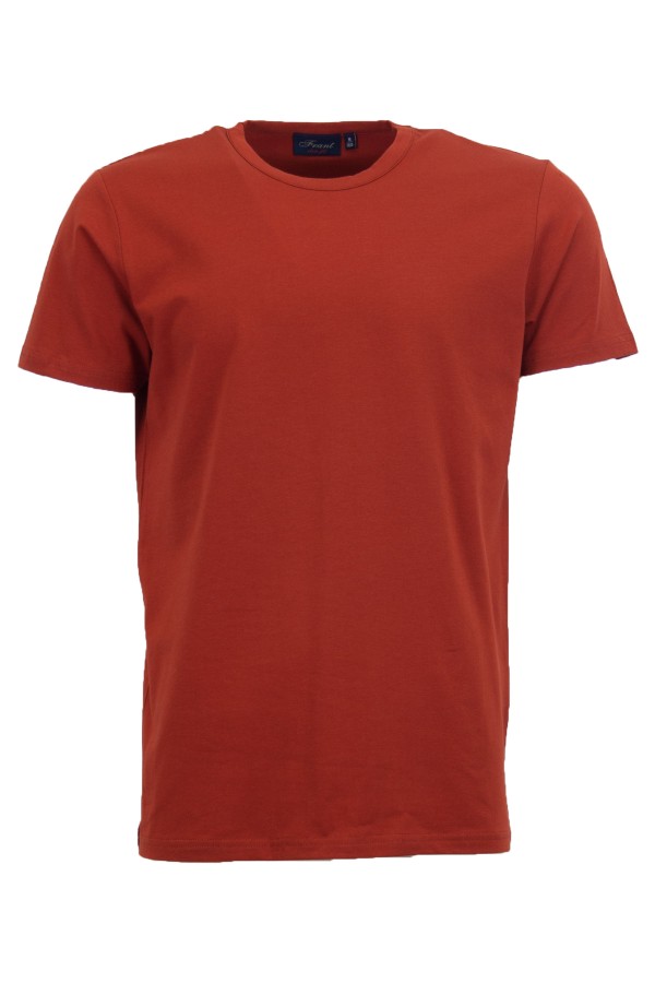 Мъжка тениска обло бие БРИК 95 % памук - 5 % ликра slim fit M