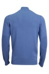 Мъжка жилетка с цип и яка тип троер СВЕТЪЛ ДЕНИМ SLIM FIT № M